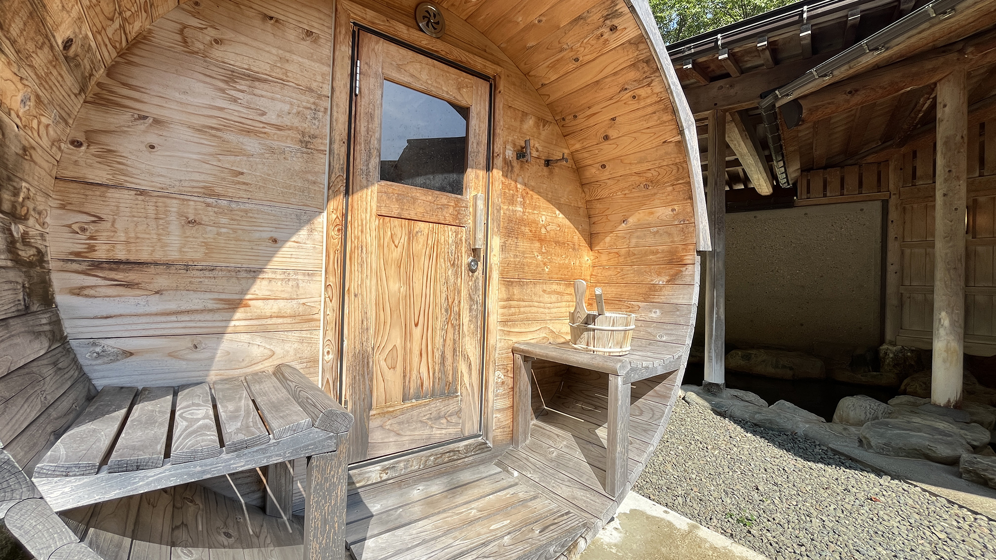 ★【サウナ】バレルサウナ