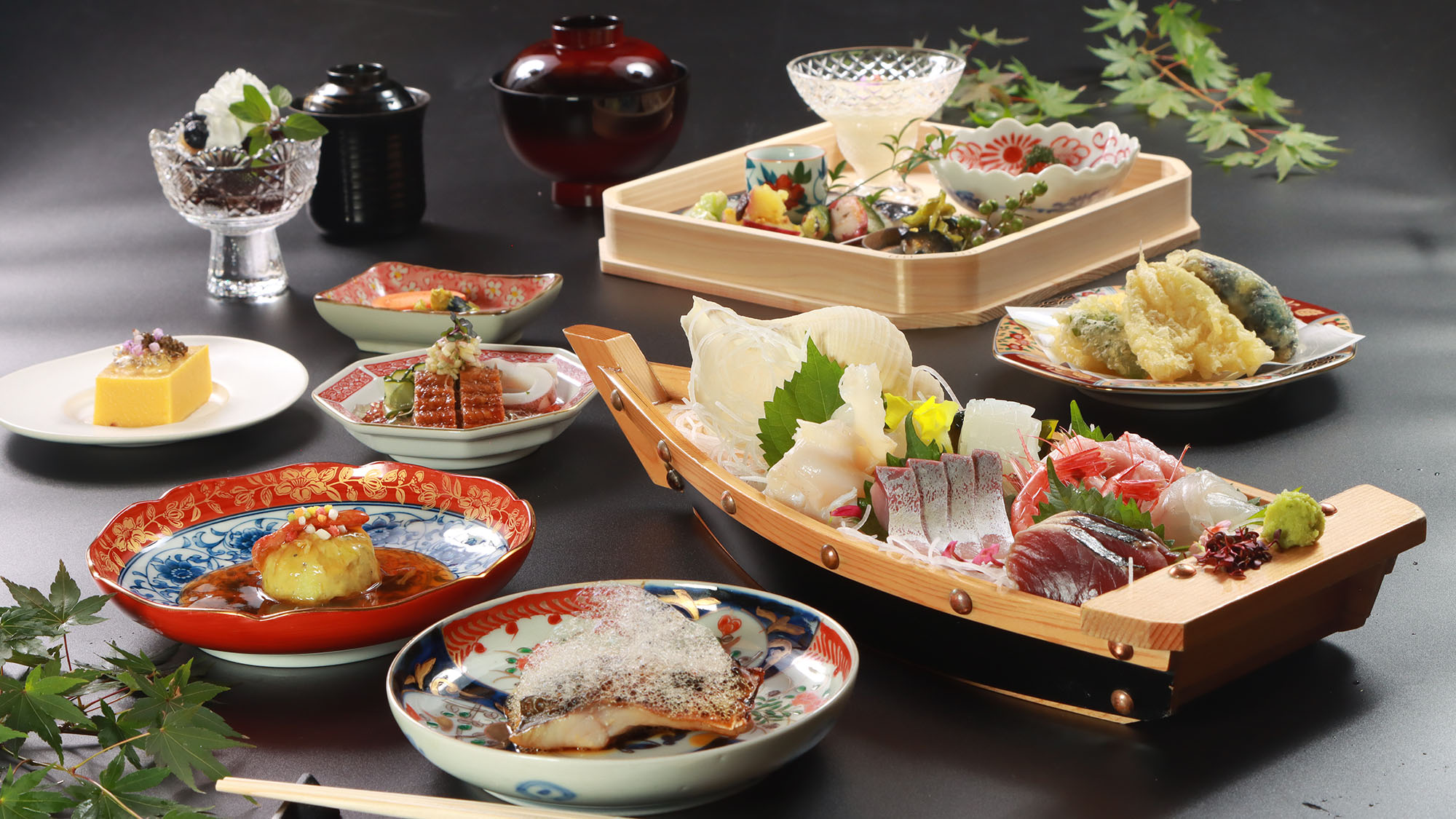 ★【料理】グレードアップ＜ミニ舟盛り＞