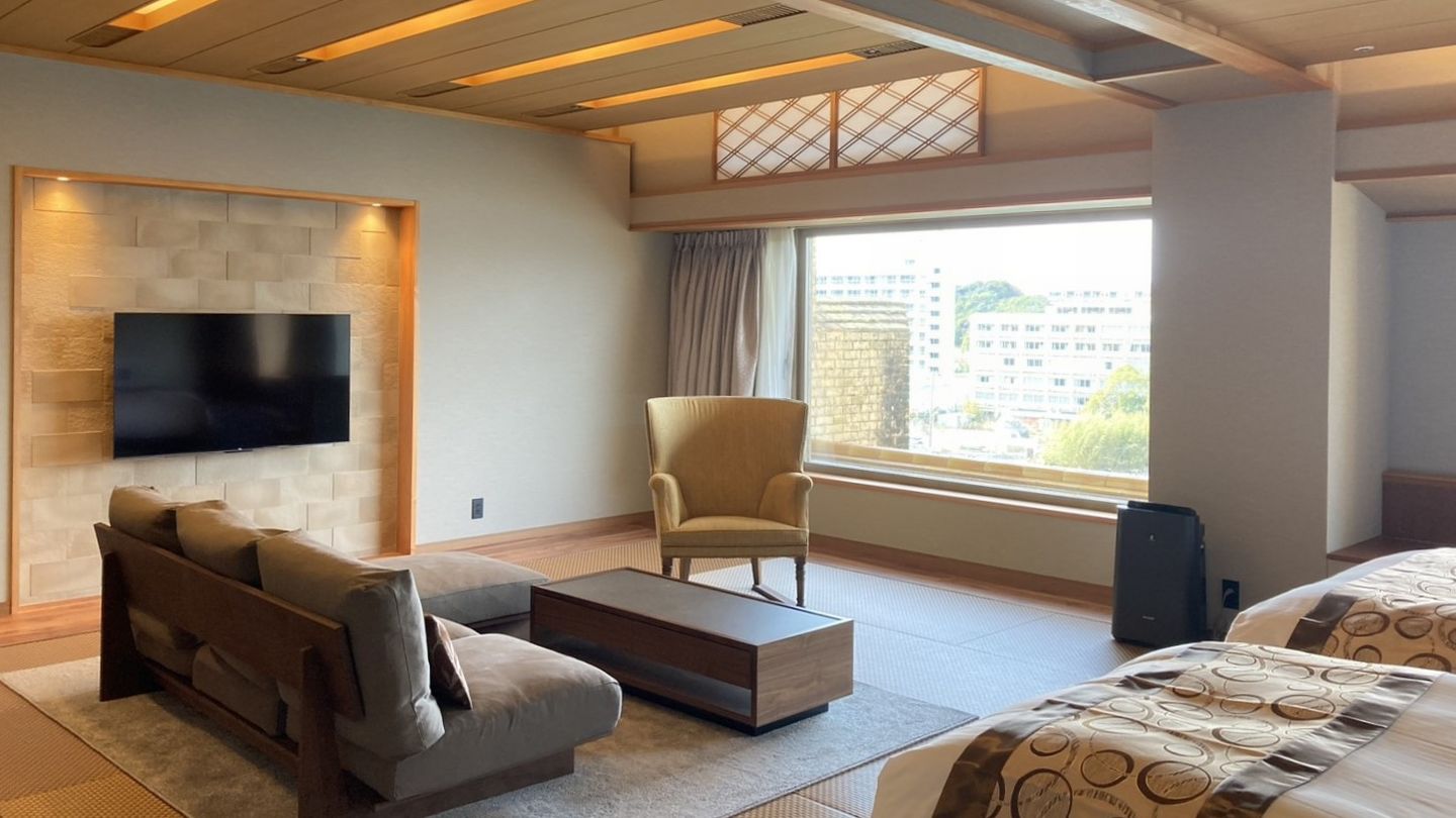 カワキュウスイート和洋室