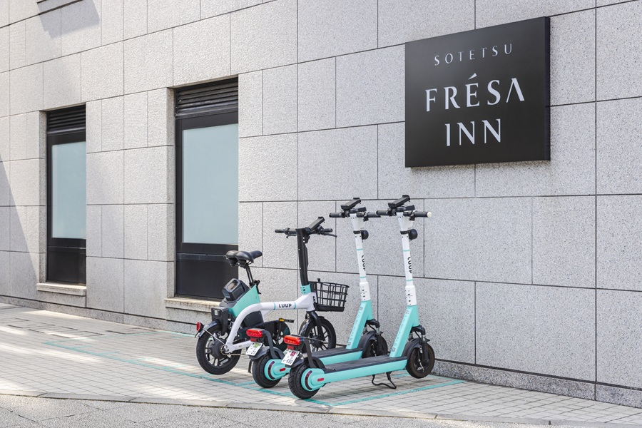 LUUPの貸出ポート