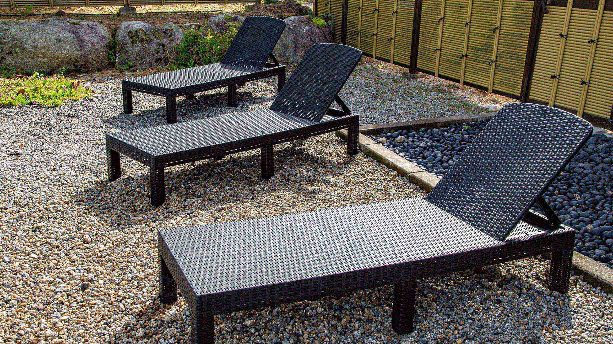 ・【尾白の湯】サウナや温泉を楽しんだ後は外気浴でひとやすみ