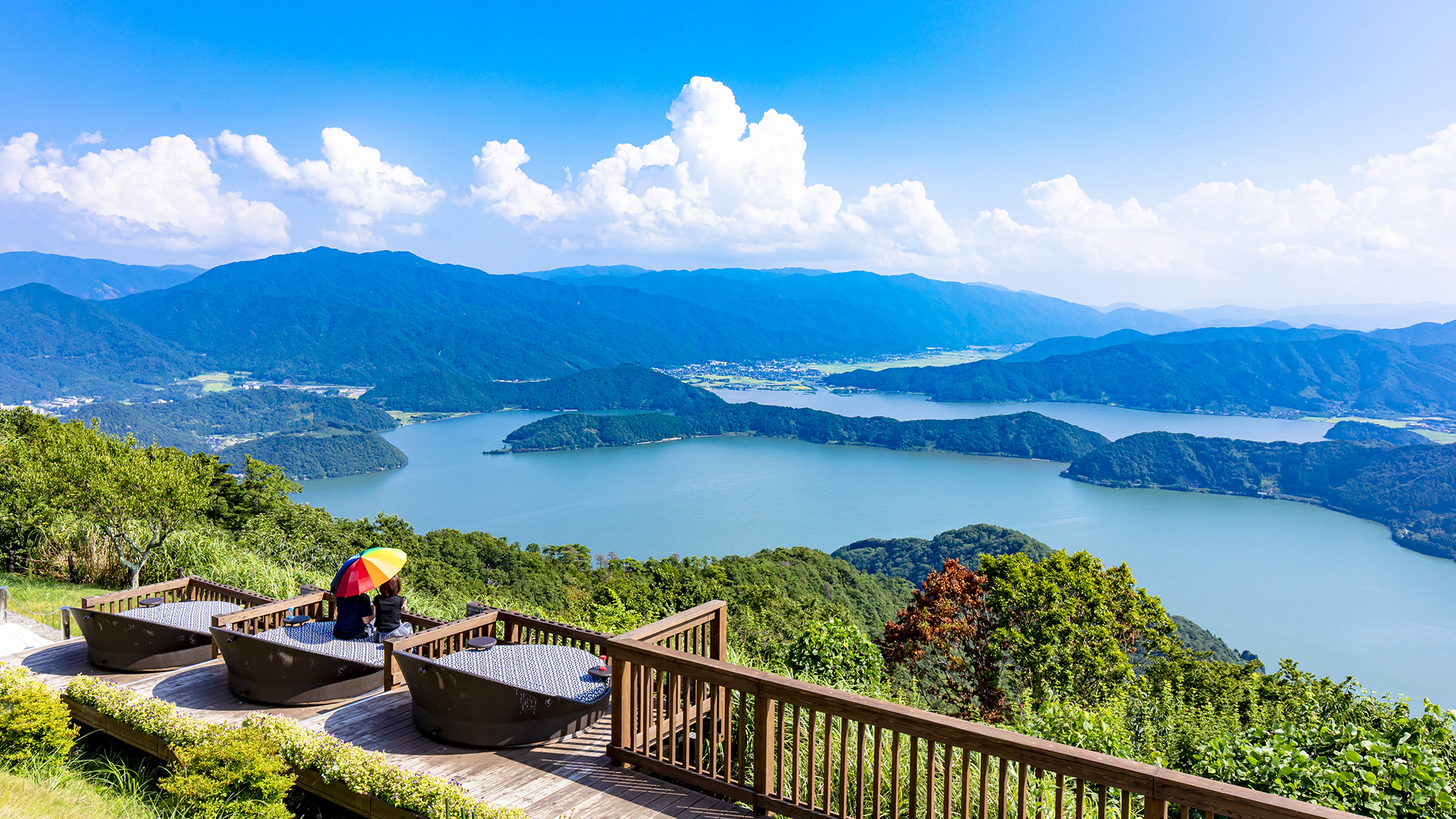 【当館より車で約1時間30分】三方五湖レインボーライン山頂公園（若狭町）