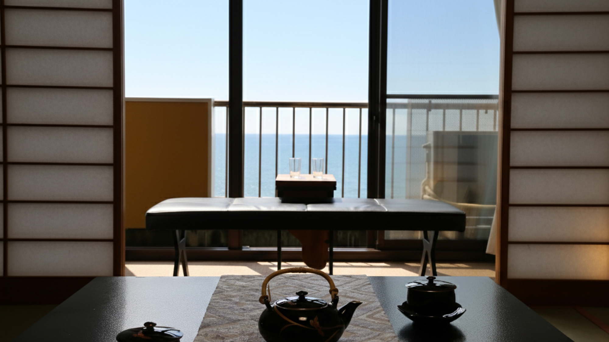 【海側客室】＜オーシャンビュー和室＞刻々と表情を変える日本海を望む