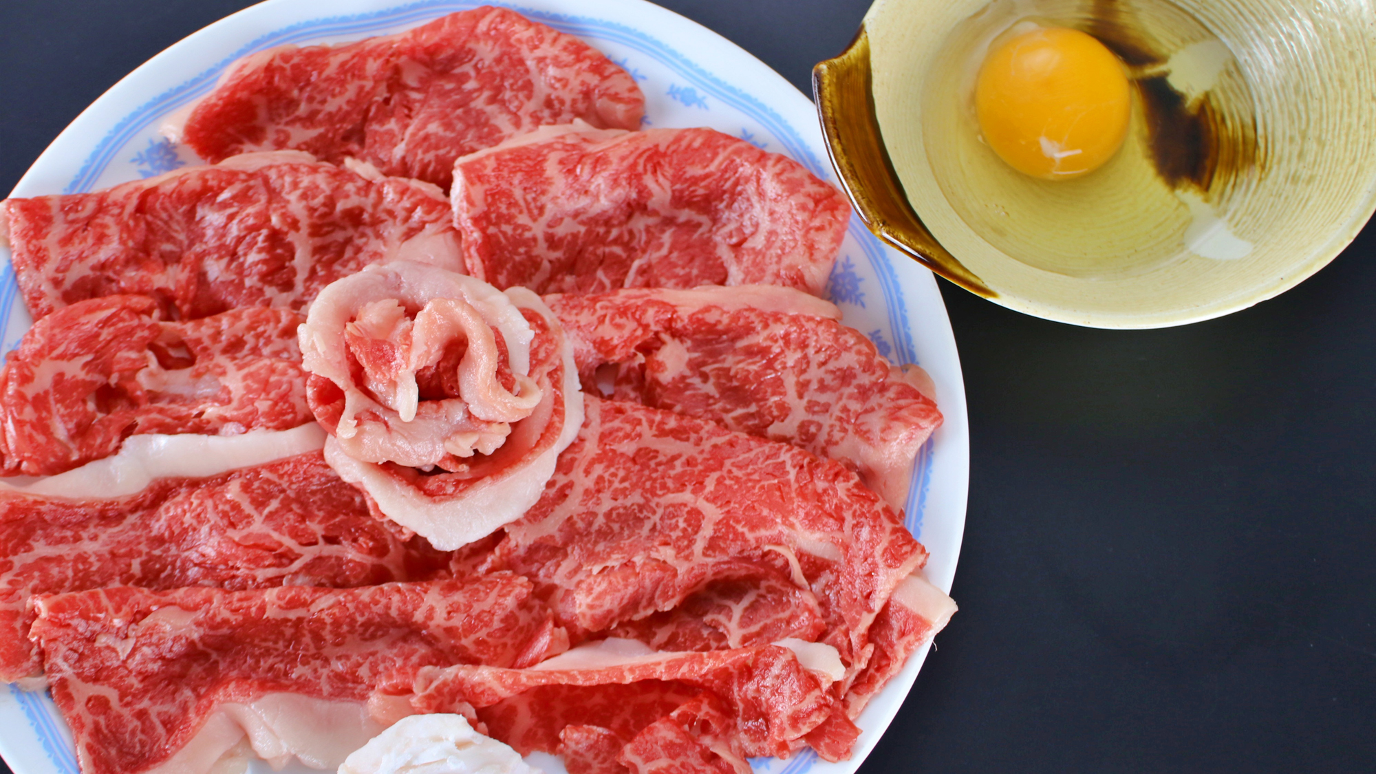 【料理】但馬牛すき焼き鍋 (3)