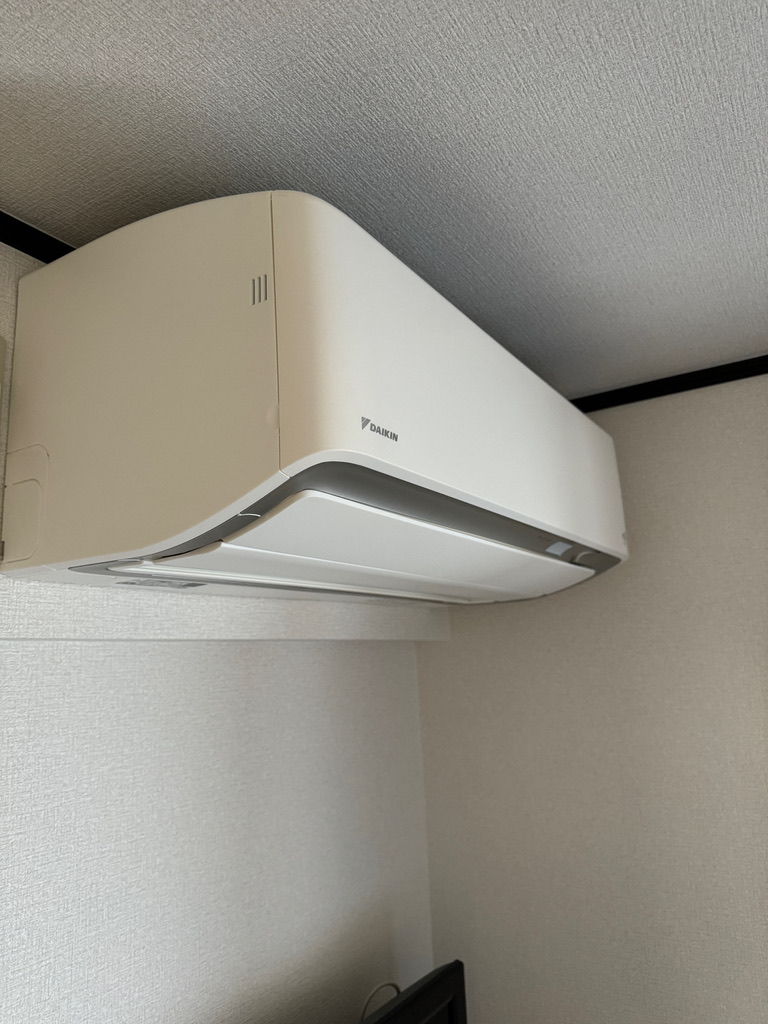 お部屋に設置しているエアコン