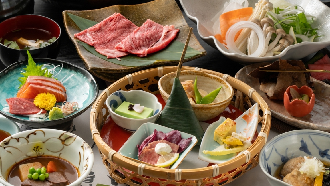 【直前割】直前のご予約でお一人様2，200円OFF！旬彩創作料理と名湯を愉しむ《貸切露天風呂無料》