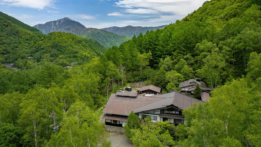 秘境の温泉地、白骨温泉。