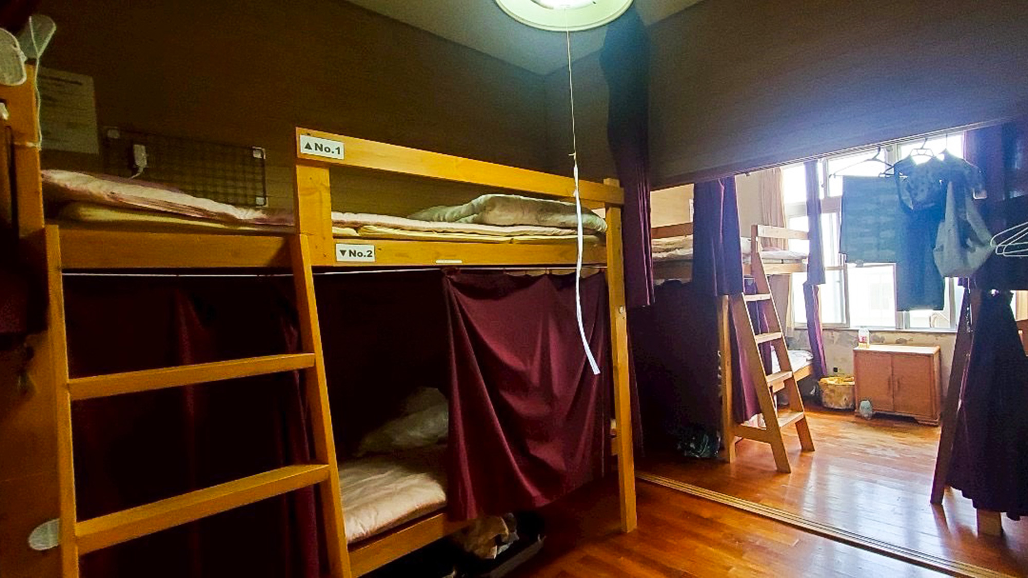 ・【男女別ドミトリー（6人部屋）】お得に宿泊！ドミトリータイプ