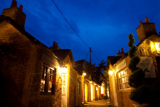 Night view street