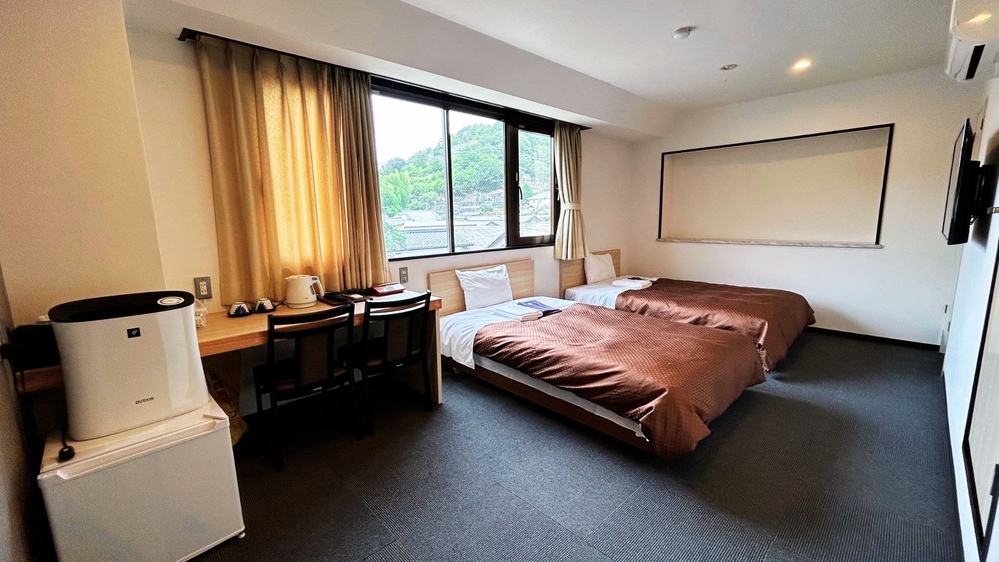 【ツインルーム】ゆったりと寛げる広さのツインルーム