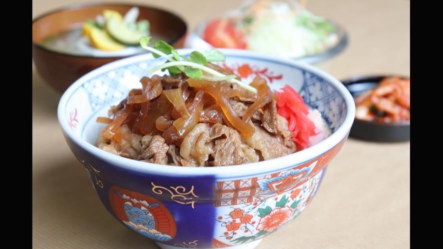 【牛丼定食】