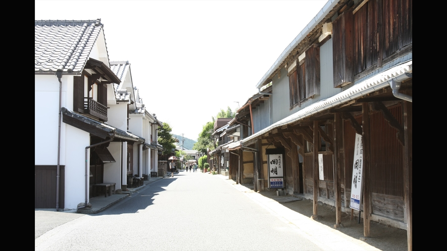 【卯之町の町並み】江戸・明治の建物が残る町並み。時がゆっくり流れる町を散策してみて下さい♪