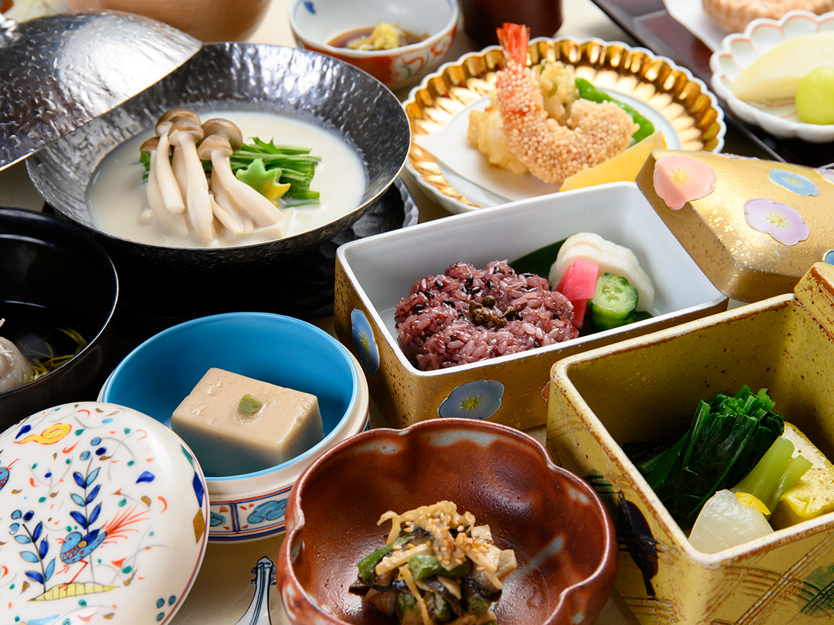 *【日帰り】お食事は品数・一品あたりのボリュームによってコースが分かれております。