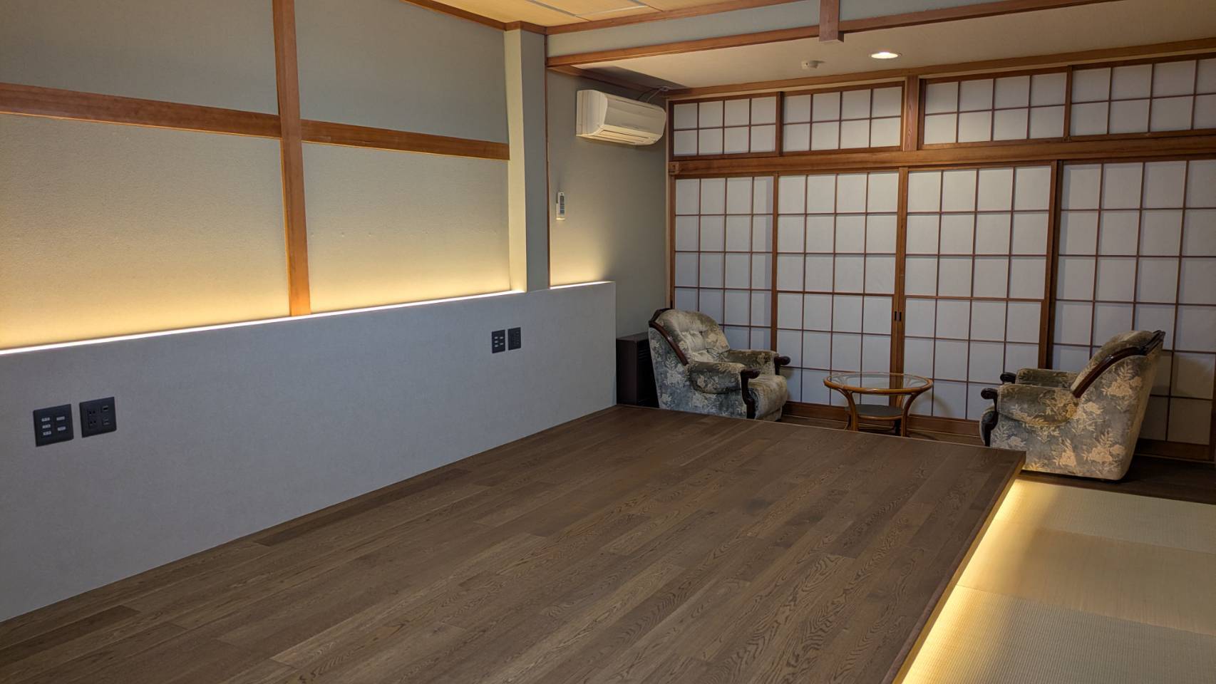 二間続きの和モダン特別室