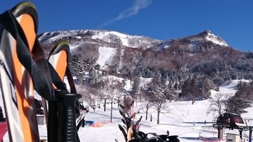 YAMABOKUワイルドスノーパークで雪山スキーをお楽しみください