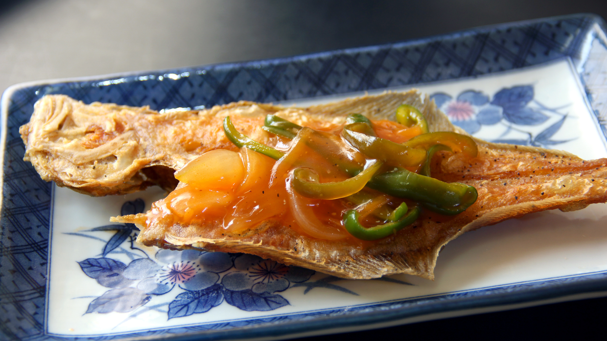 ★海鮮コースｰあんかけ風焼き魚★