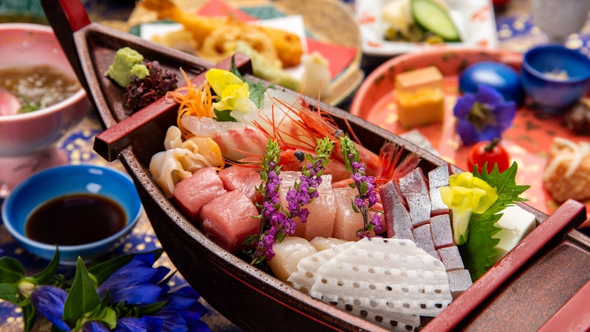 【期間限定】金沢の美食を贅沢に堪能！一人一舟の舟盛り付き加賀会席プラン