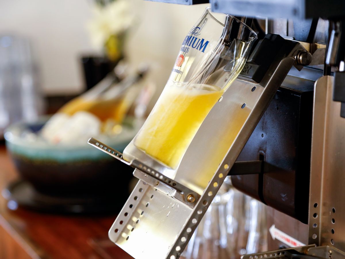 夕食時フリードリンク