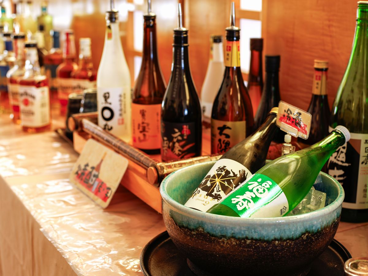 夕食時フリードリンク