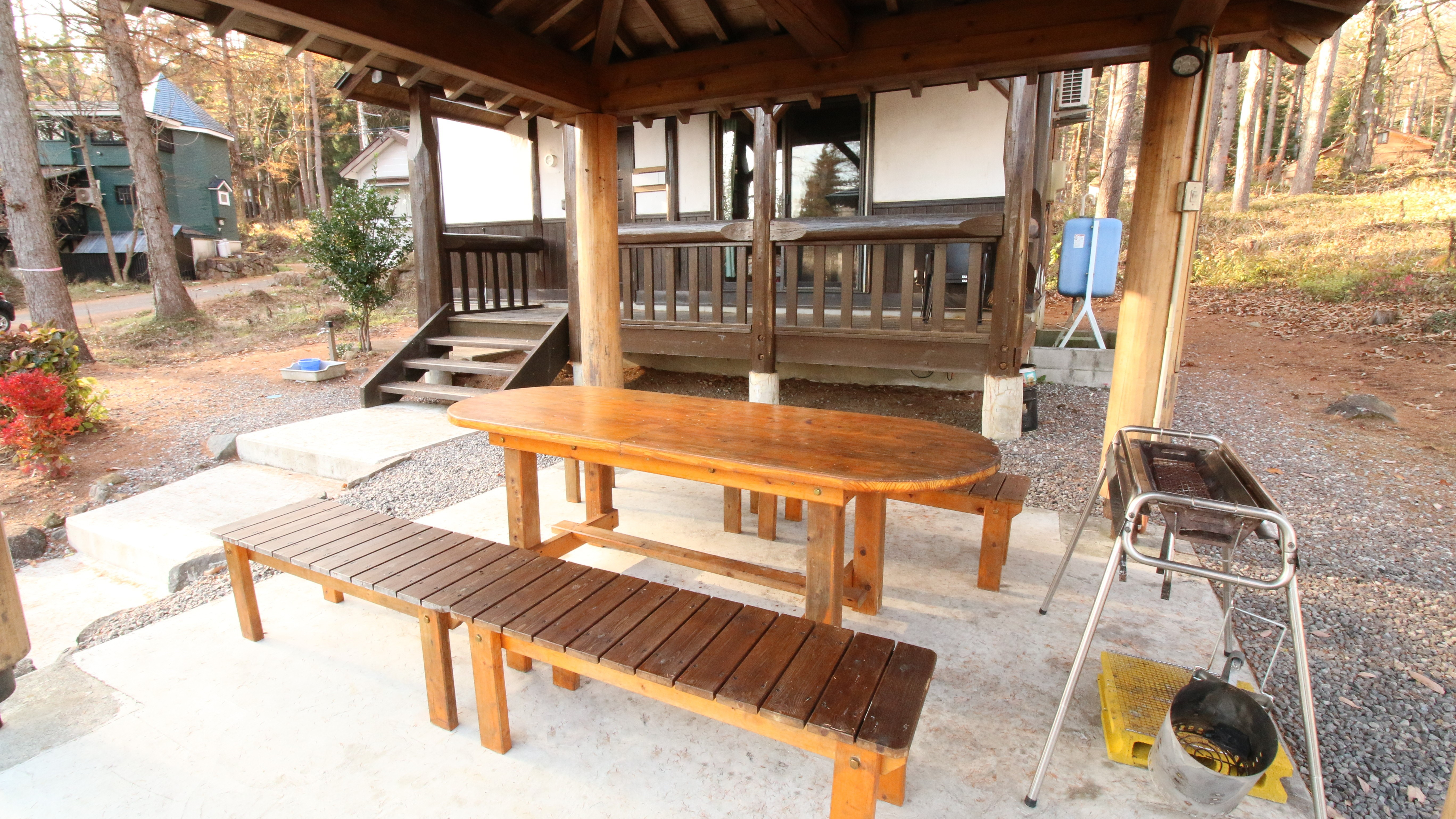 96：しゃくなげ12号館-BBQスペース