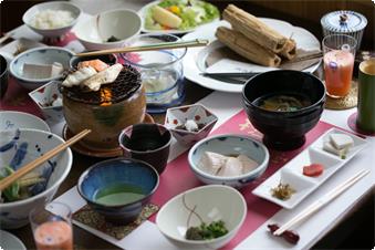 夏瀬温泉 都わすれ(レストラン・食事)