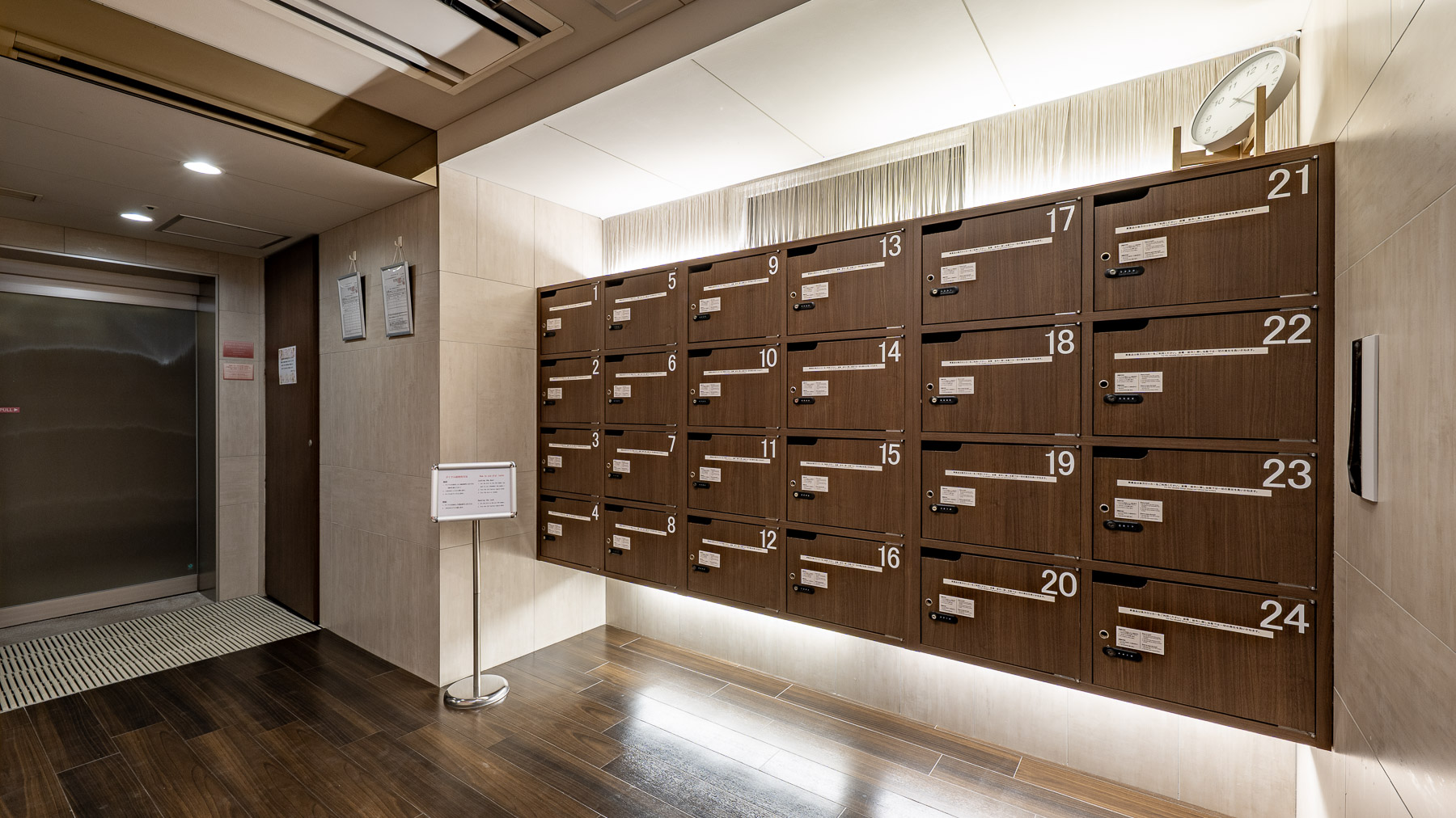 脱衣所は清潔感のある過ごしやすい空間