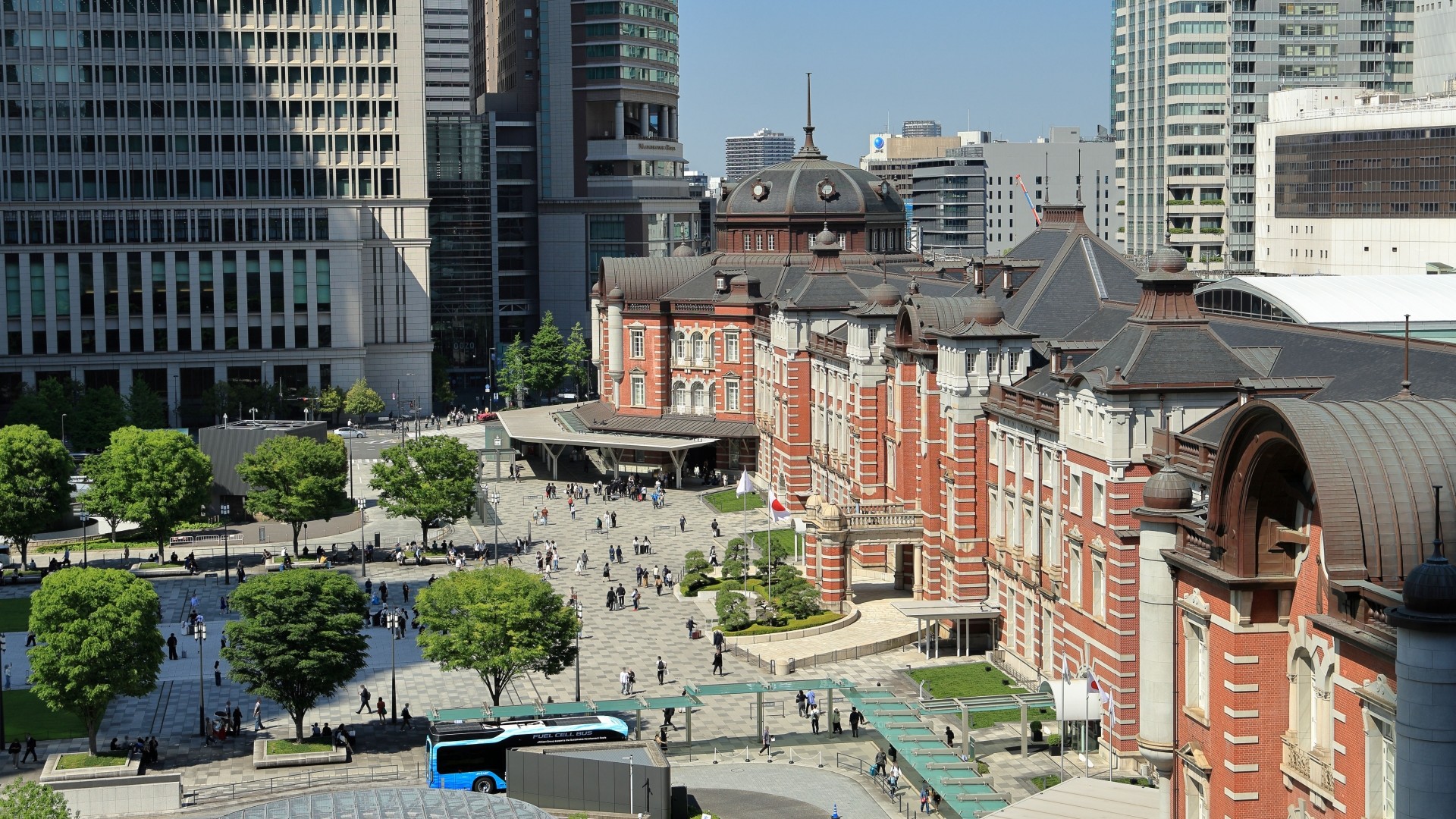 当館は東京駅八重洲口から徒歩約３分！アクセス抜群の好立地です♪