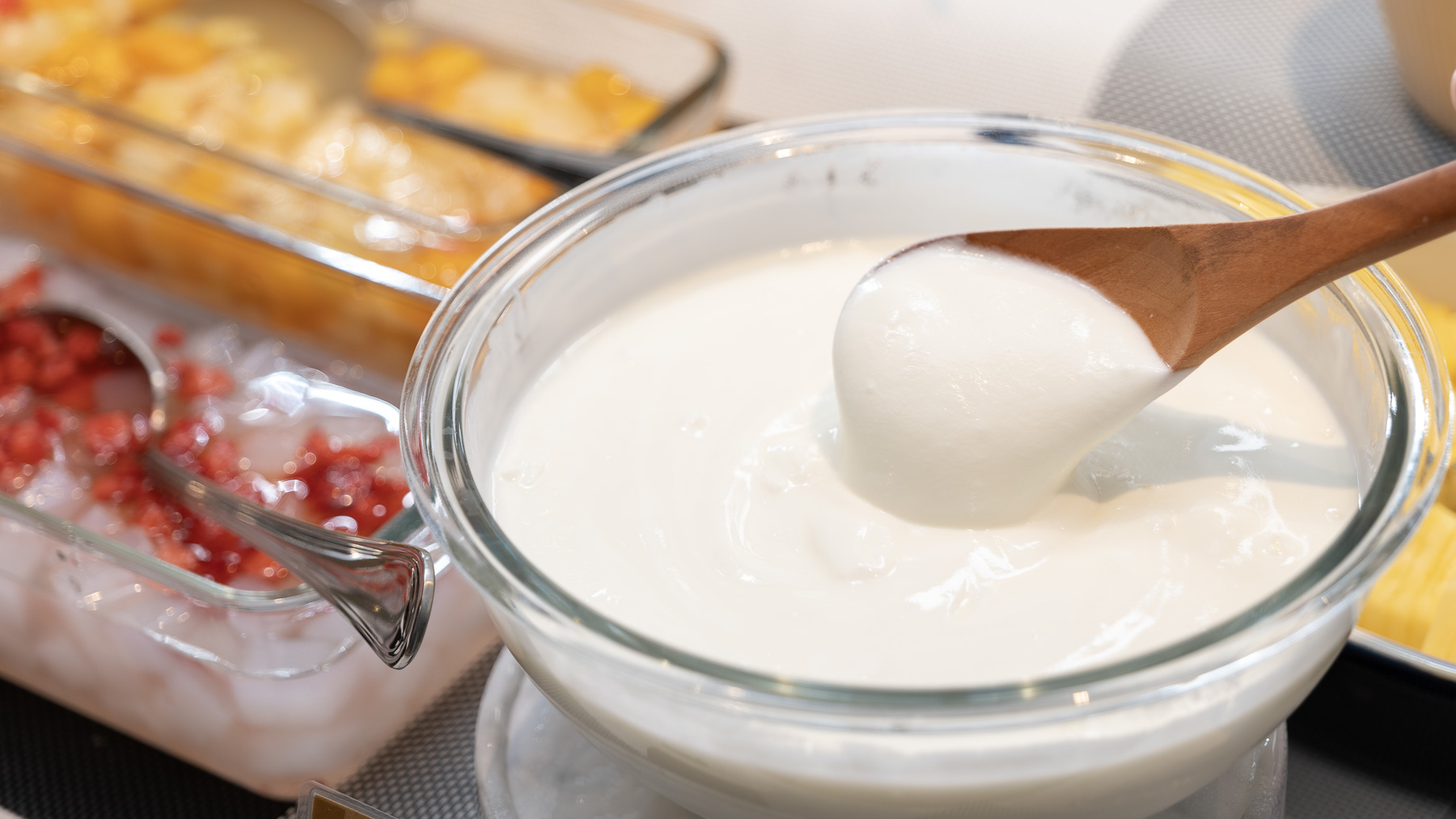 ヨーグルトはカルシウムたっぷり！