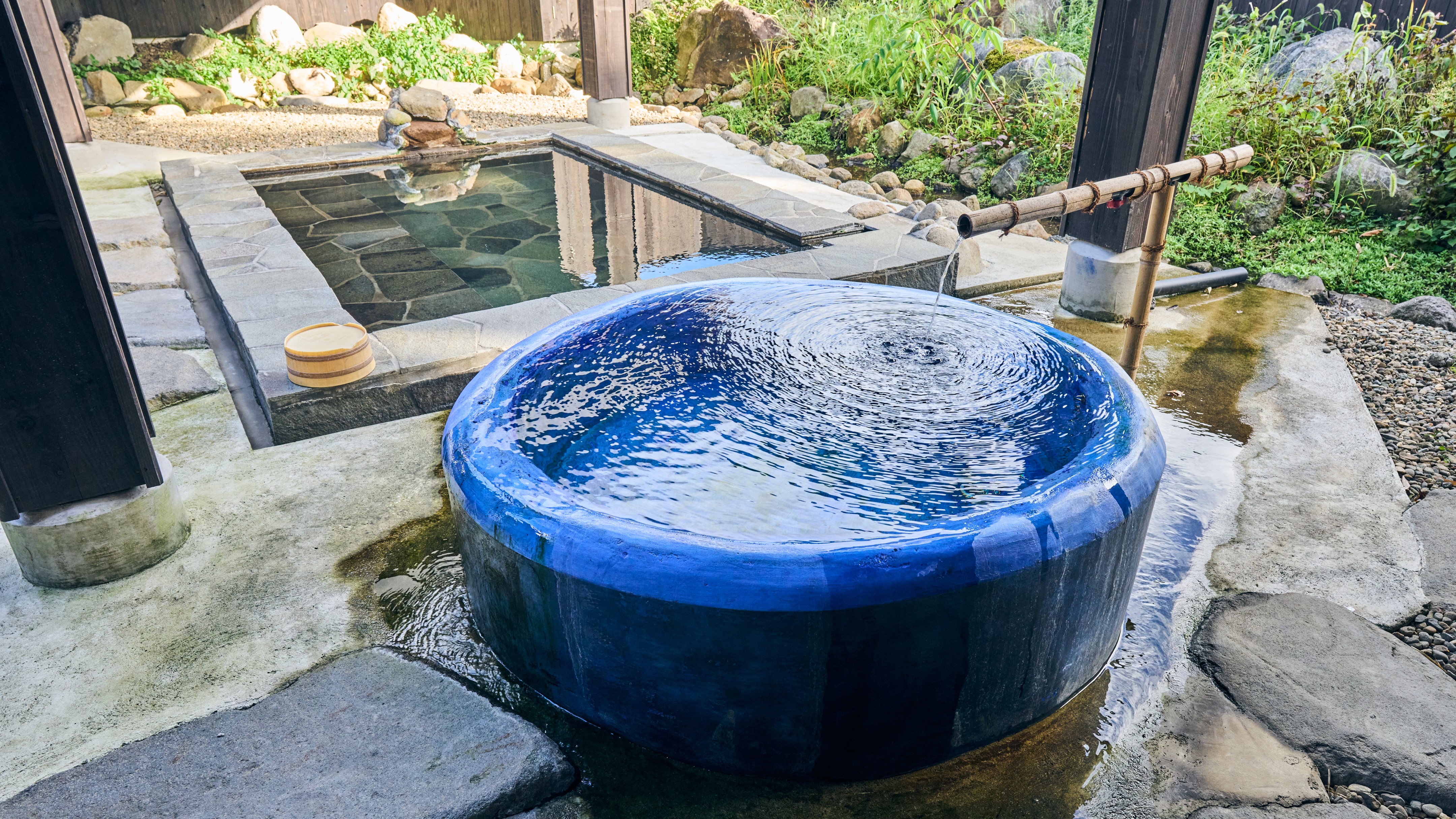 【りんどう】-水風呂-