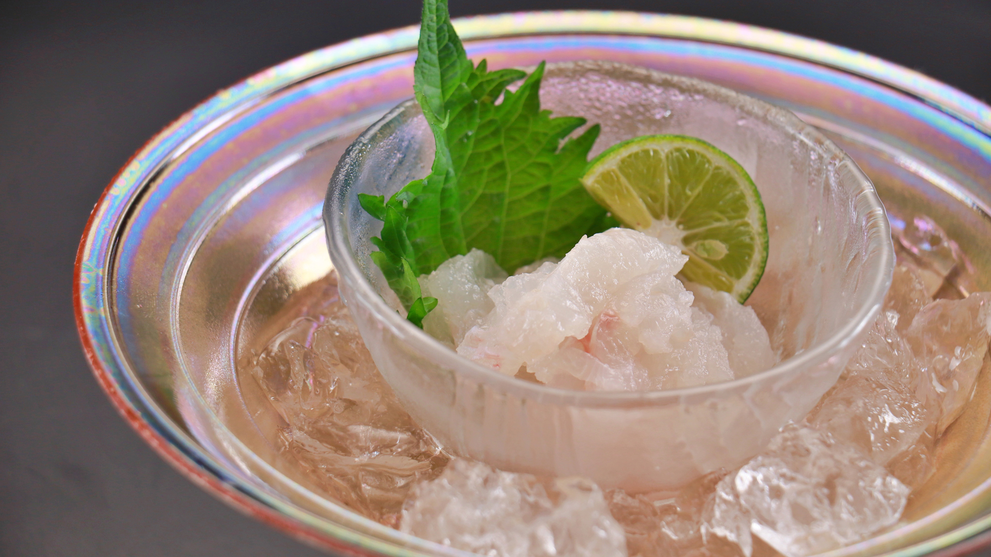 【鱧会席】鱧のお造り