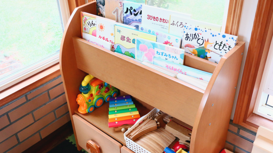 お気に入りが見つかるかも！絵本も多数そろえてます。