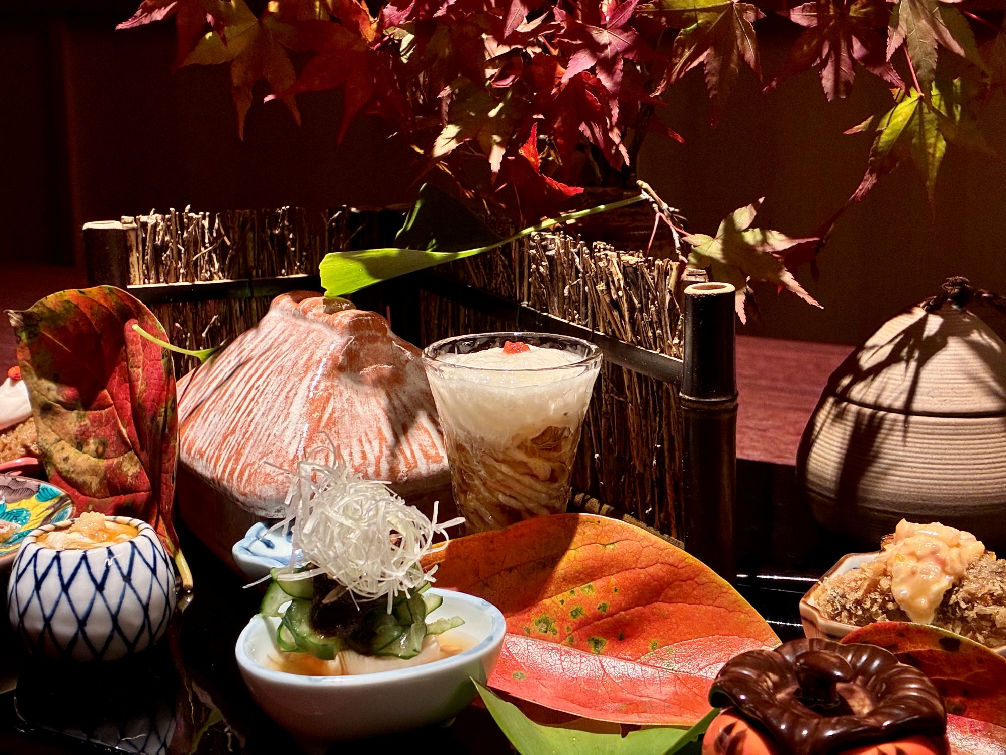 秋の翠泉流会席イメージ