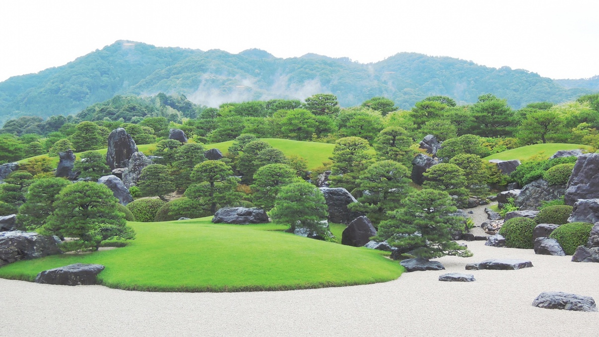 ≪65歳以上限定！足立美術館チケット付き≫【スタンダード2食付き】世界一の日本庭園を見に行こう！