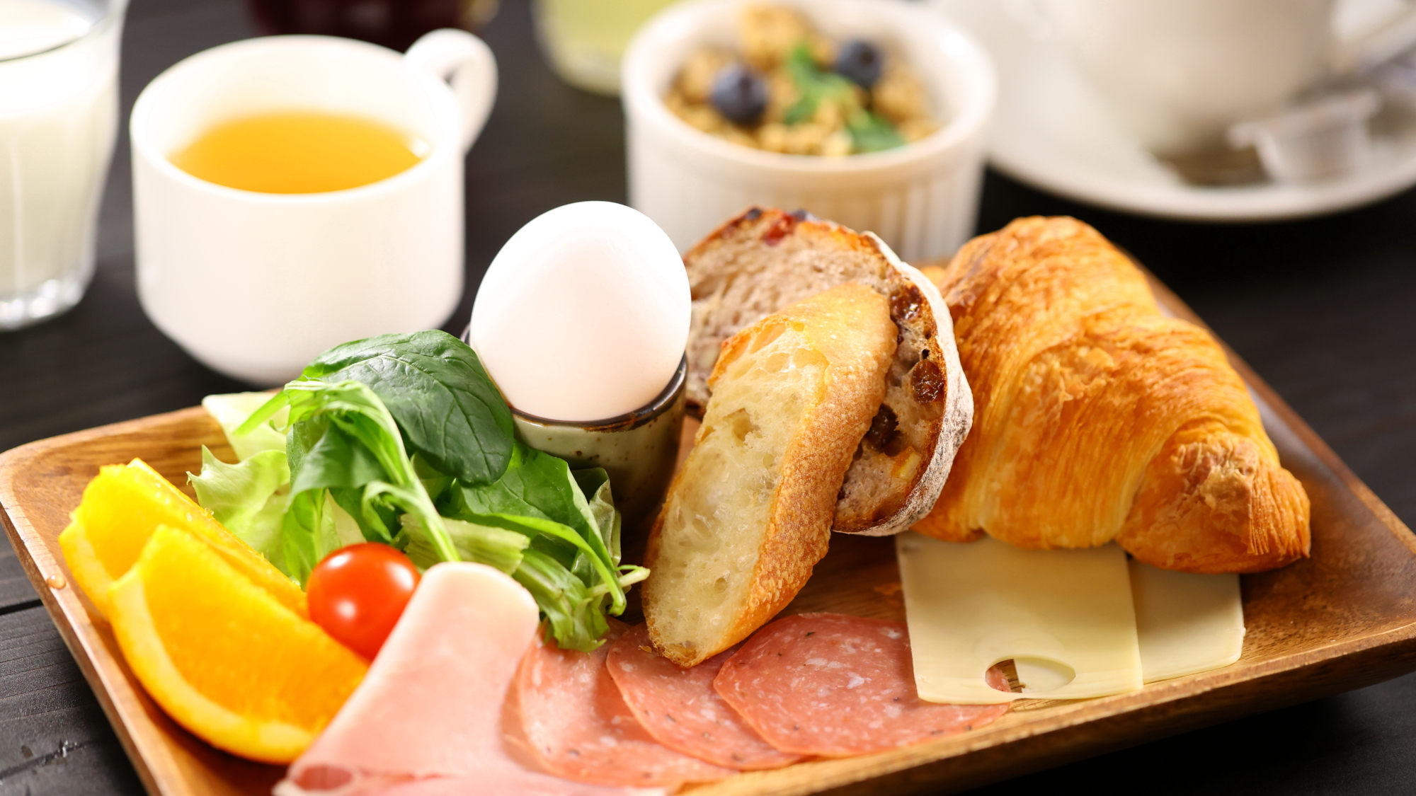 【朝食】洋食セット