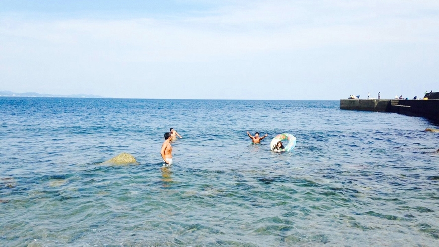*平塚海岸／夏は海水浴で賑わう平塚海岸。お部屋から徒歩10分で便利！
