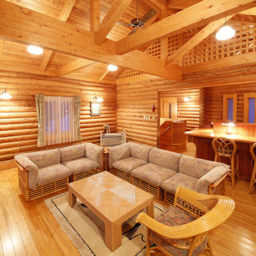 Cottage standard living room