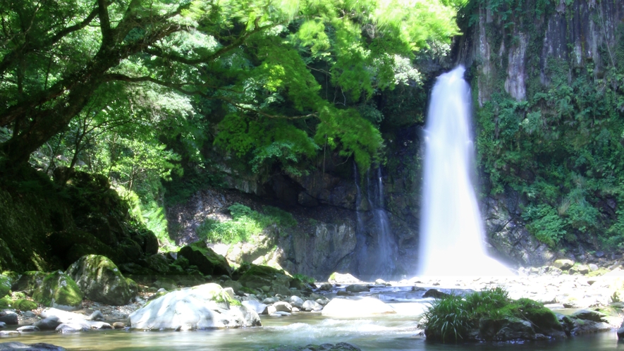 ◆マイナスイオンたっぷりの大滝温泉