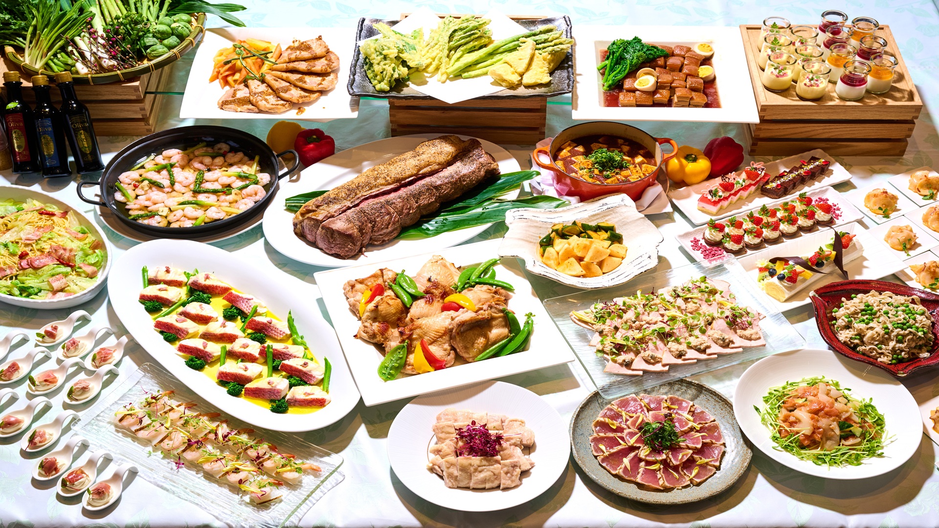 3/1～5/31　シーフォレスト『スプリングディナー ビュッフェ』 うりずんやいびんど～