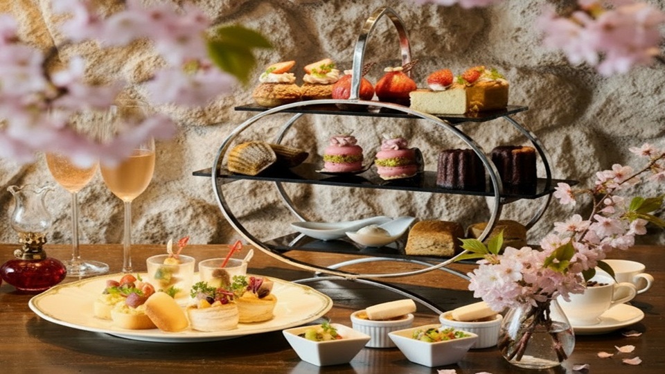 春限定アフタヌーンティー