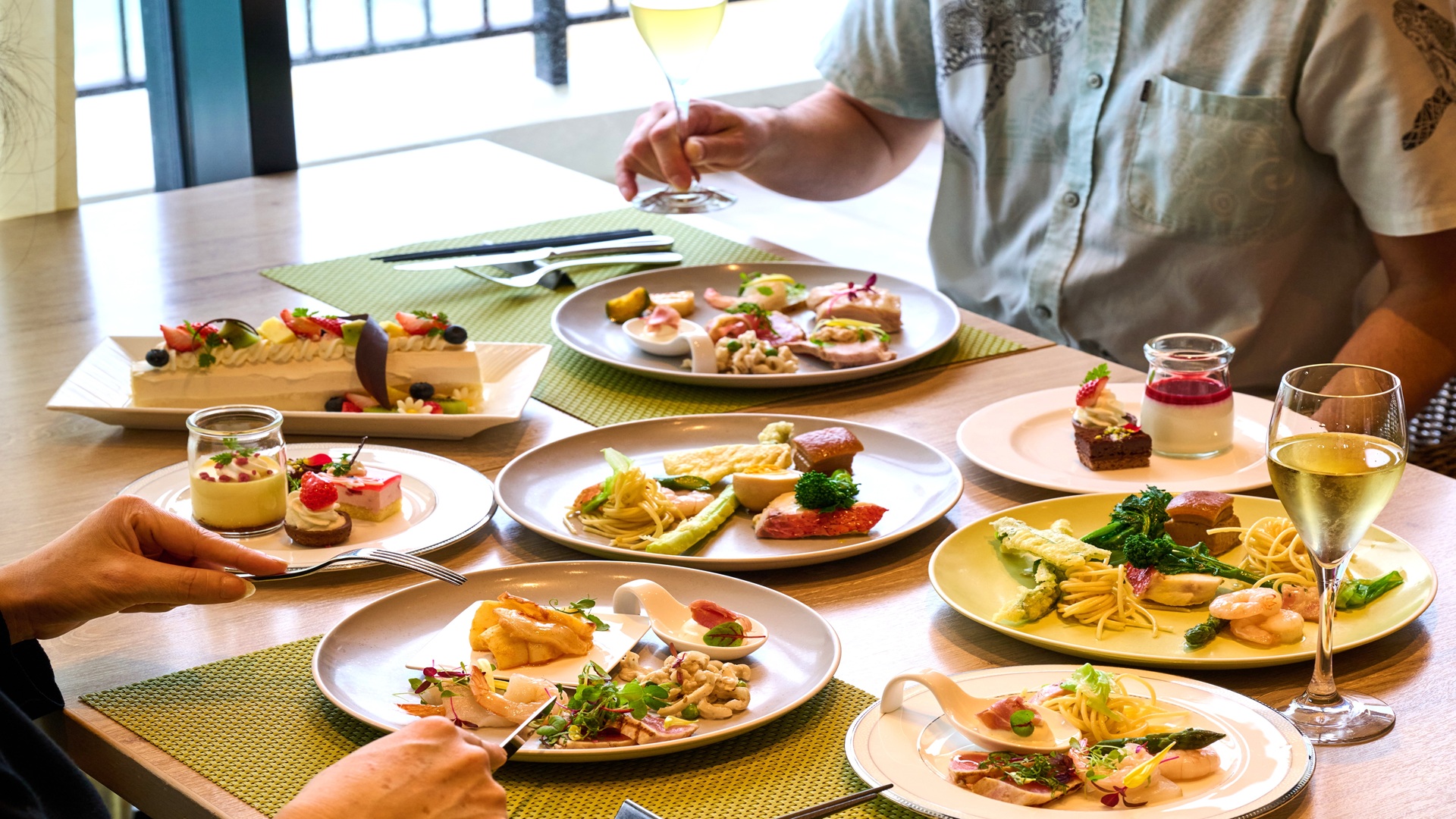 3/1～5/31　シーフォレスト『スプリングディナー ビュッフェ』 うりずんやいびんど～