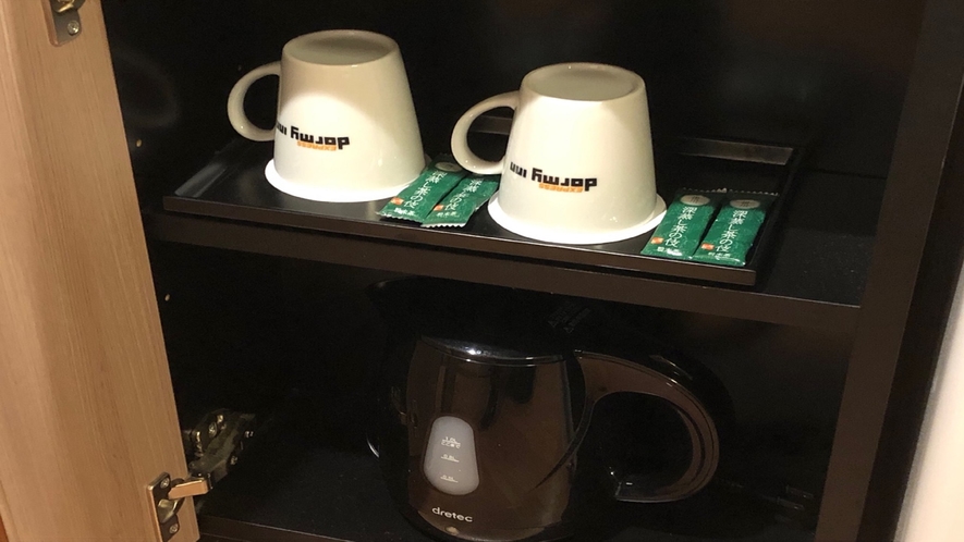 ■ケトル＆マグカップ（掛川茶粉末タイプ）