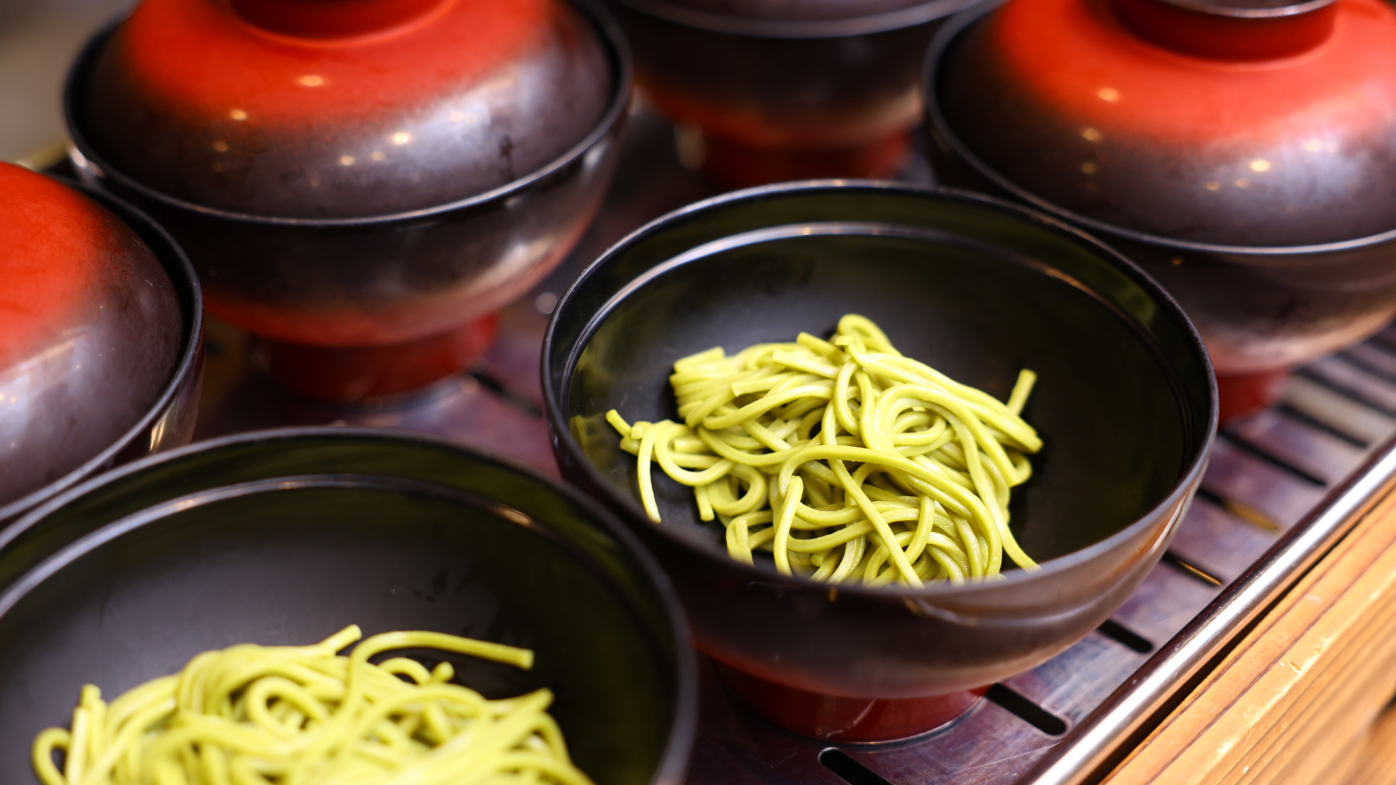 ■ご当地メニュー【茶そば】
