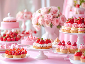 《2026年いちごフェア開催》〈春限定〉ストロベリースイーツ食べ尽くし！豪華ビュッフェ＋いちごフェア