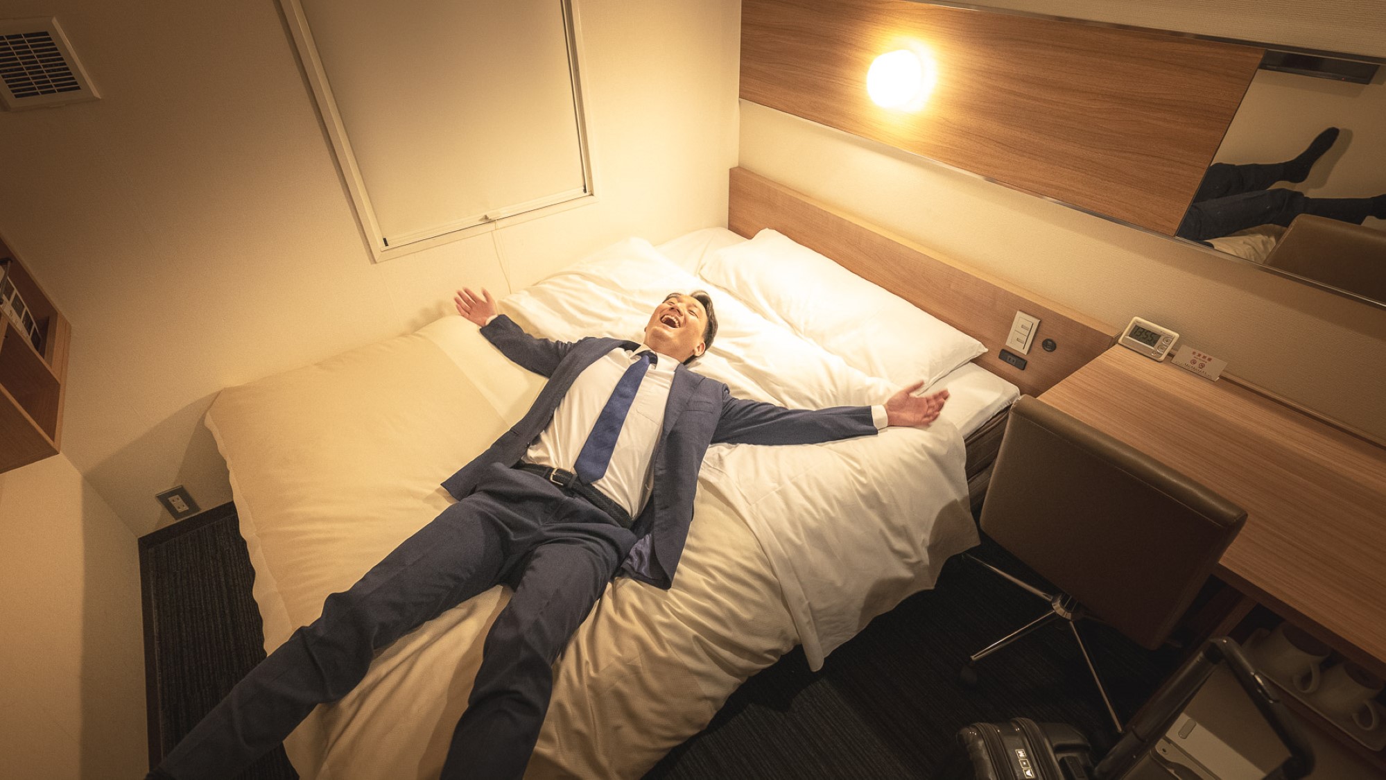 寝返りする度に包み込まれる心地よさ※使用感イメージ