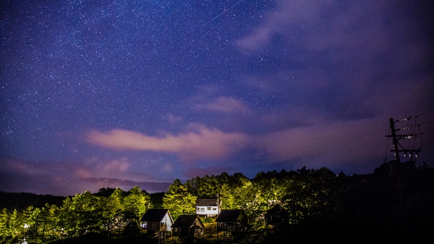 【敷地内星空】