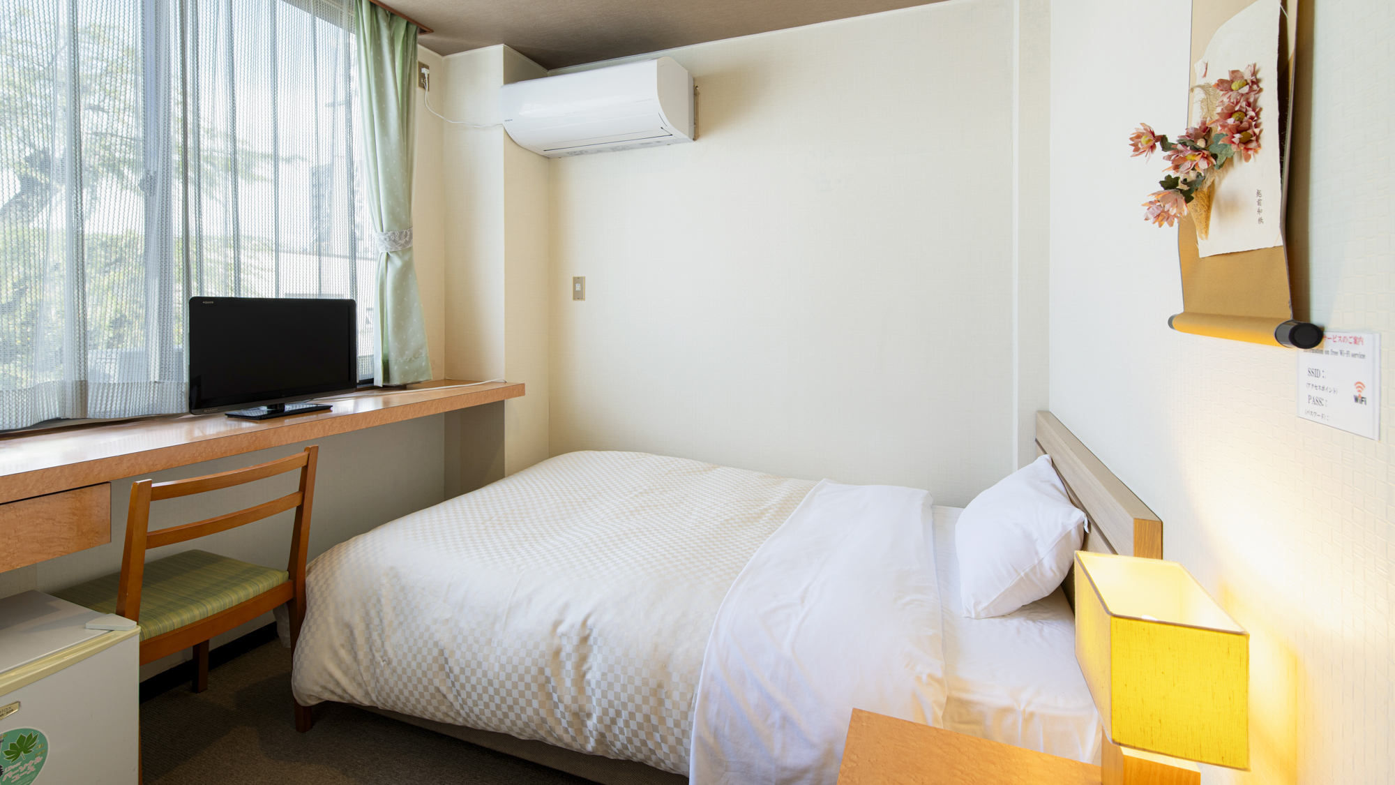 *【客室一例】洋室/シングル：出張や一人旅に最適な心地よい空間をご用意