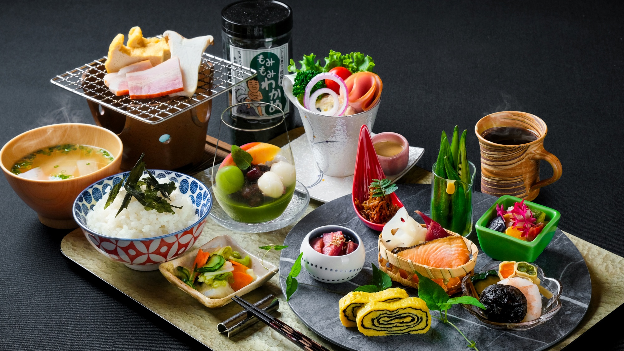 *【朝食一例】ごほうび朝食でちょっとグレードアップもできます（追加料金あり）