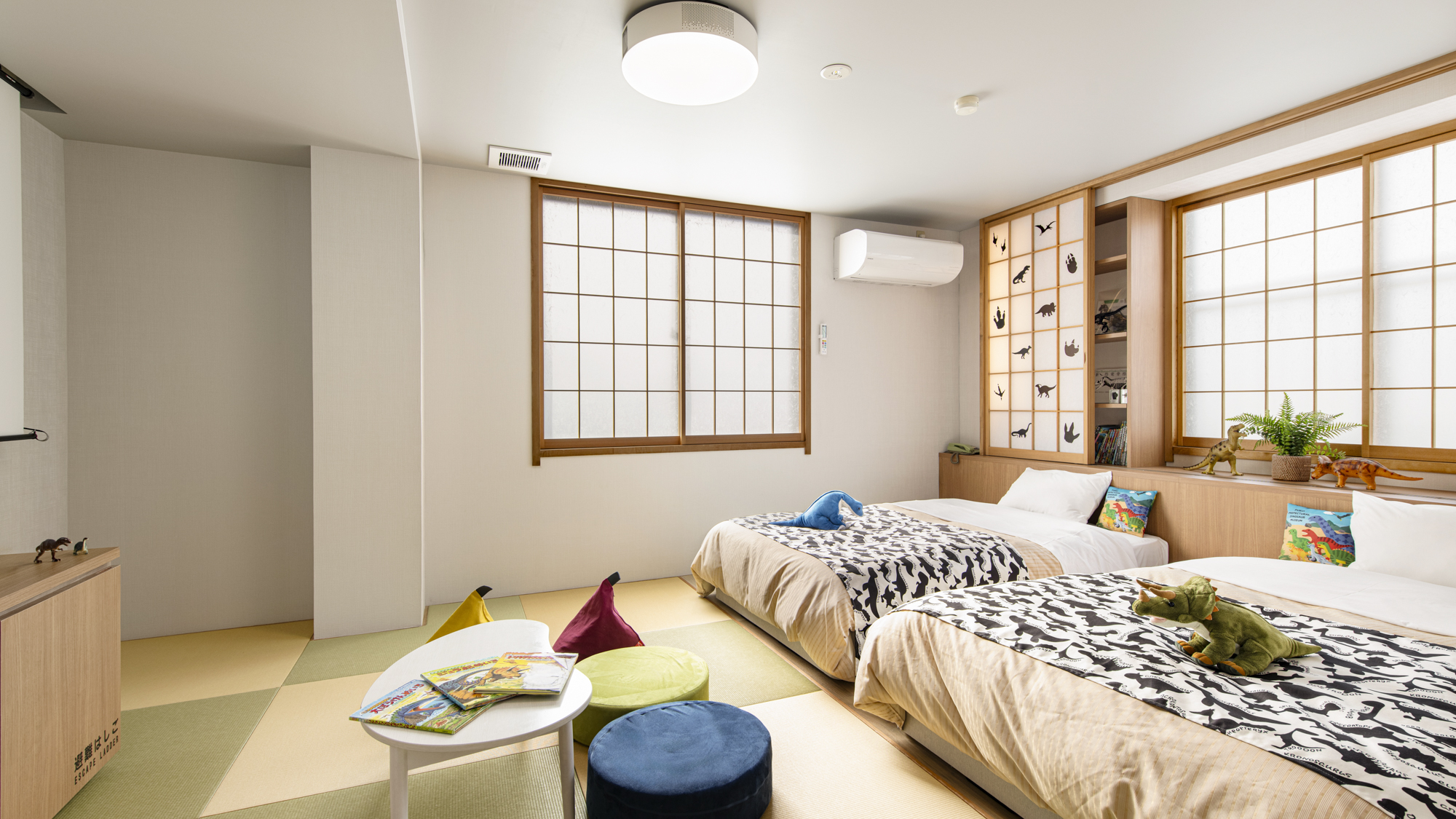 *【恐竜ルーム和洋室】恐竜好き必見！遊び心あふれる特別な客室です