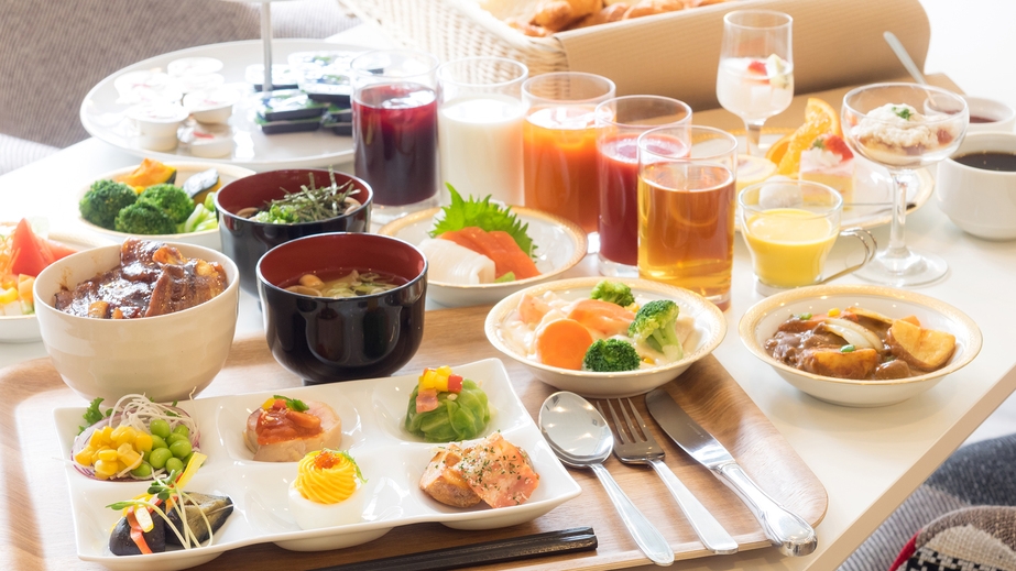 【美味旬旅】エリアワン帯広自慢の十勝ビュッフェ　朝食付プラン♪