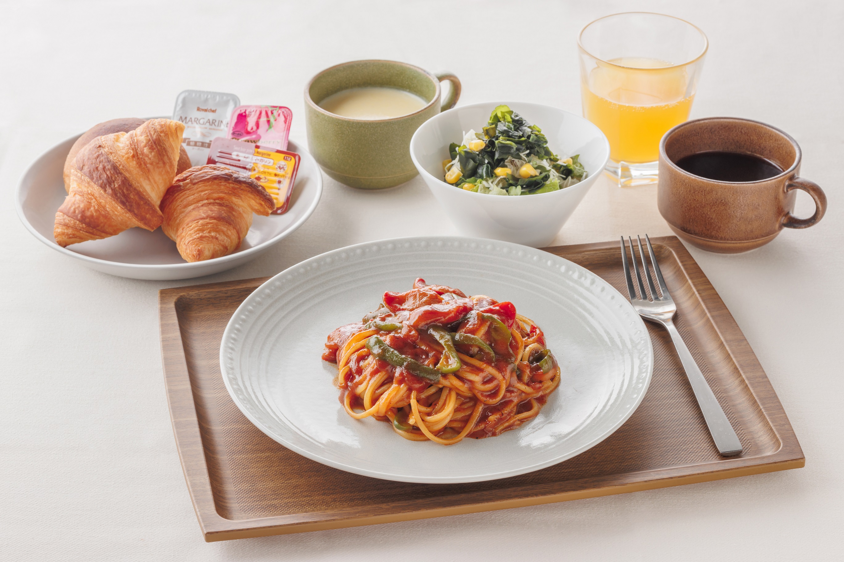 日替わり朝食（あんかけスパ）